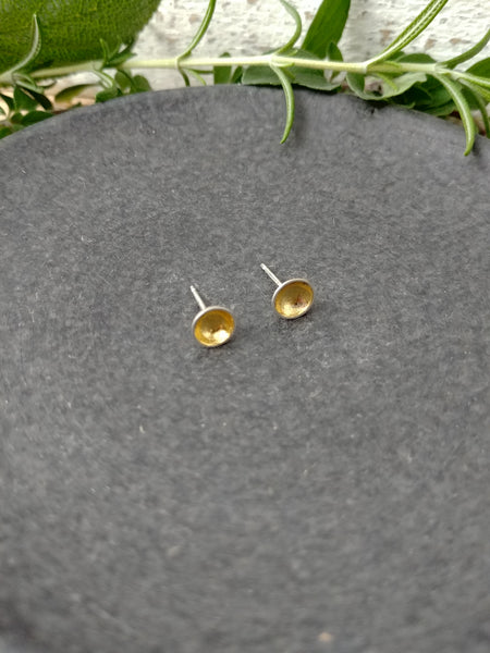 Gilded Bowl Studs